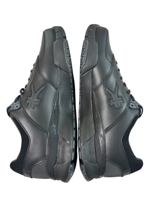 KURU Kinetic Shoes Mens 13.5 Black Leather Work Sneakers Comfort Anti Slip main image 12